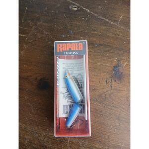 Rapala Floating Fishing Lure Blue Silver